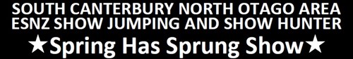SCNO Spring has Sprung Show 2016