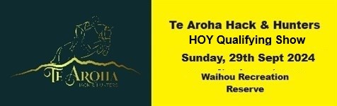 Te Aroha Hack & Hunters Spring HOY Qualifying Show