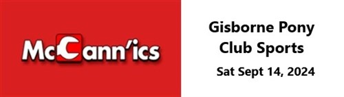 McCANNICS GISBORNE PONY CLUB SPORTS