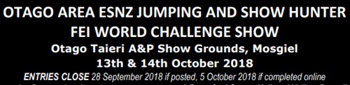 Otago Jumping & Show Hunter World Challenge Show