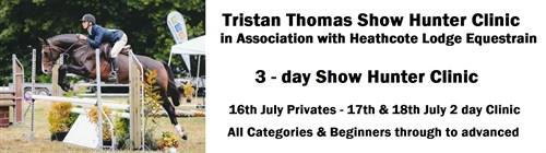 Heathcote Lodge TRISTAN THOMAS SHOW HUNTER CLINIC