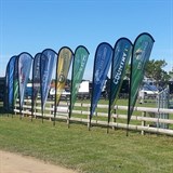 National Jumping Series Sponsor Flags