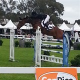 Samantha McIntosh (NZL) & Estina in Grand Prix